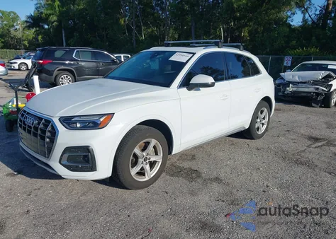 2023 Audi Q5 Premium 40 Tfsi Quattro S Tronic z USA, uszkodzony, nr VIN WA1ABAFYXP2000498